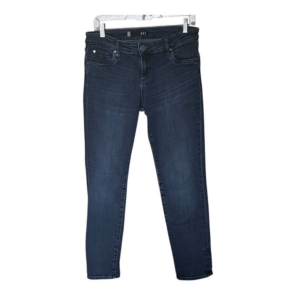 Kut from the Kloth Skinny Blue Denim Jeans Size 6 Style KP0514MA4